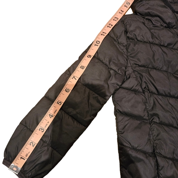 Kid puff jacket, black - Picture 5 of 7